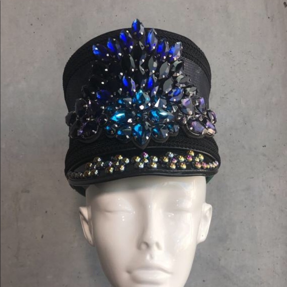 Customized burning man / festival hat